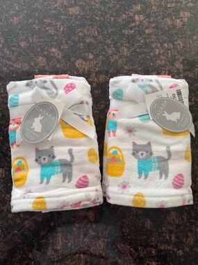 Cat Easter Hand Towels